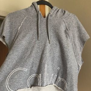Calvin Klein sleeveless sweatshirt